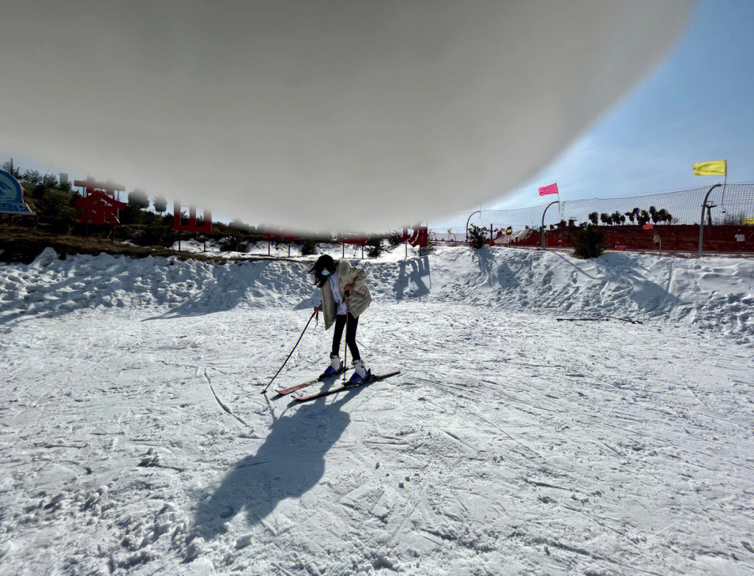 平度茶山滑雪场图片