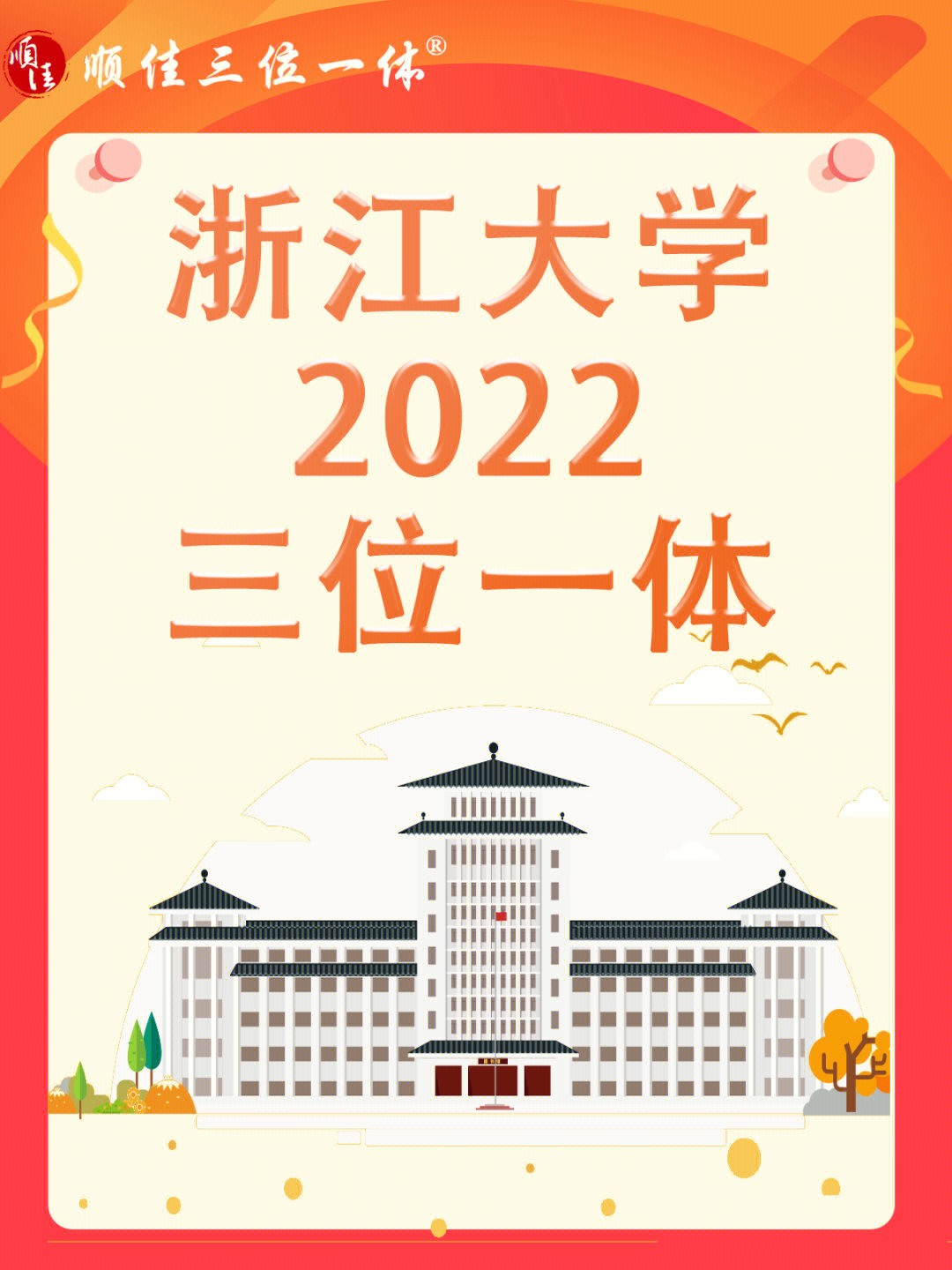 浙江大学2022年三位一体招录情况