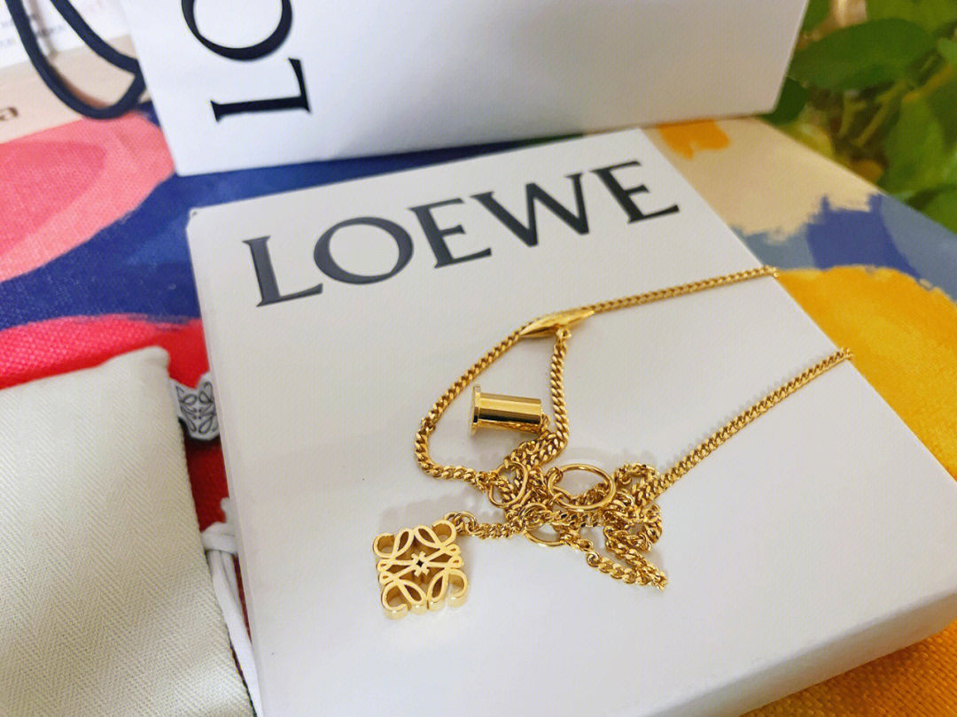 loewe罗意威的logo项链真的好好看