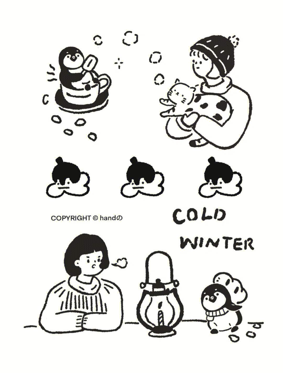 cold winter钢琴谱图片