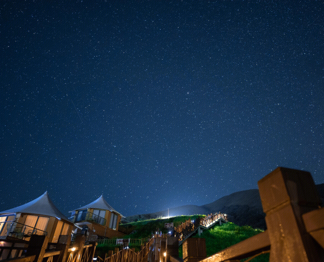 武功山夜景图片大全图片