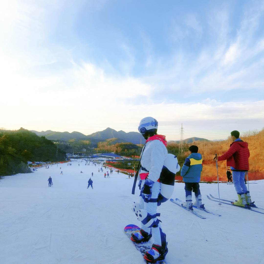 蓟县滑雪场图片