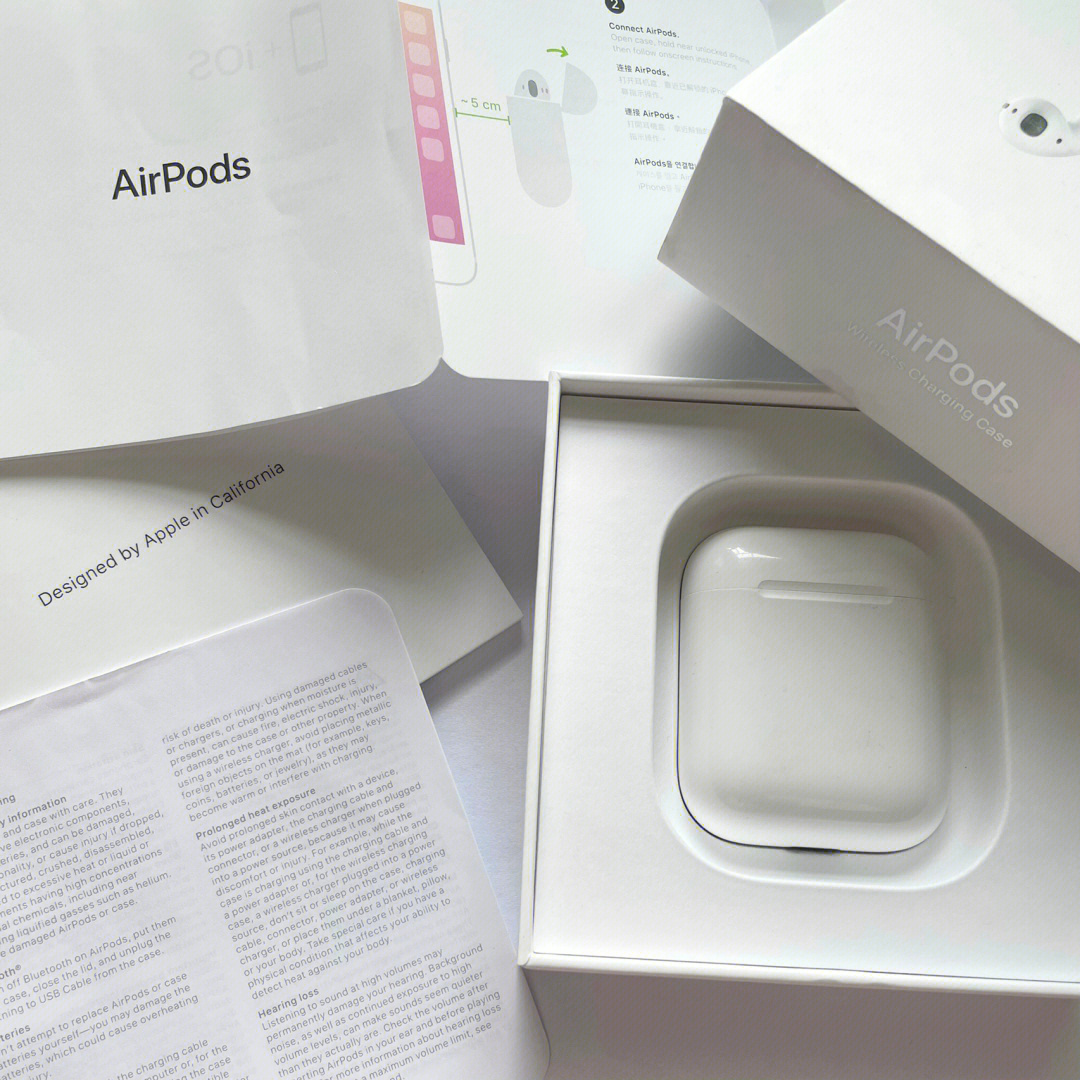 airpodspro充电盒透光图片