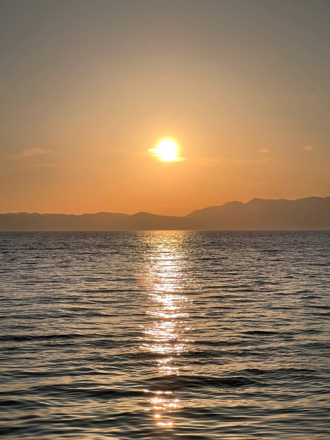 昆明海晏村日落