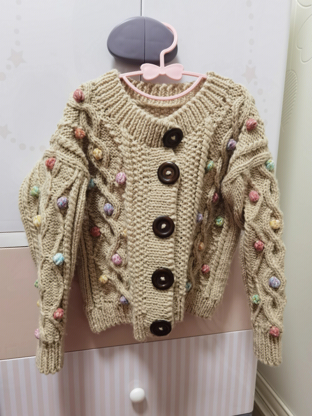 3一4岁儿童毛衣编织法图片