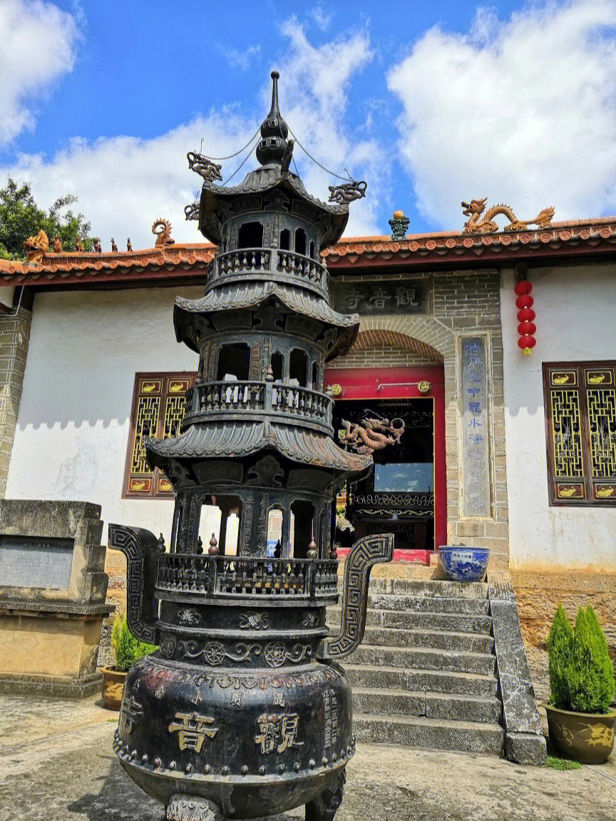 昆明观音山观音寺图片