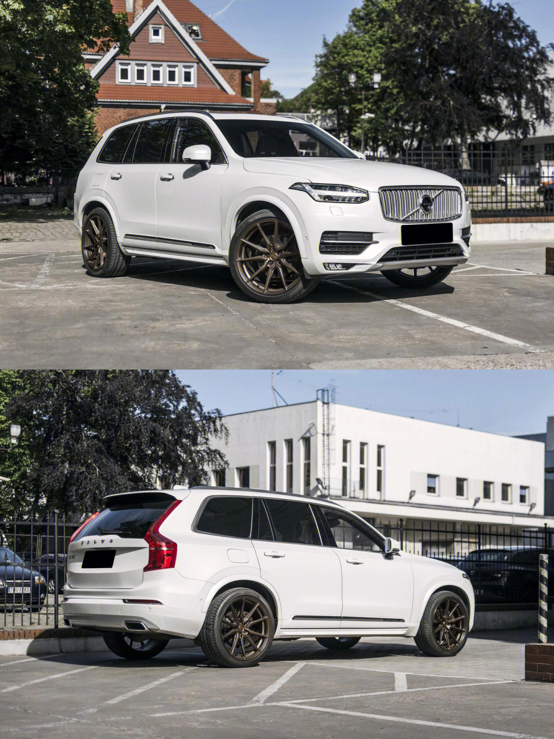 沃尔沃xc90改装为数不多选择vossen轮圈