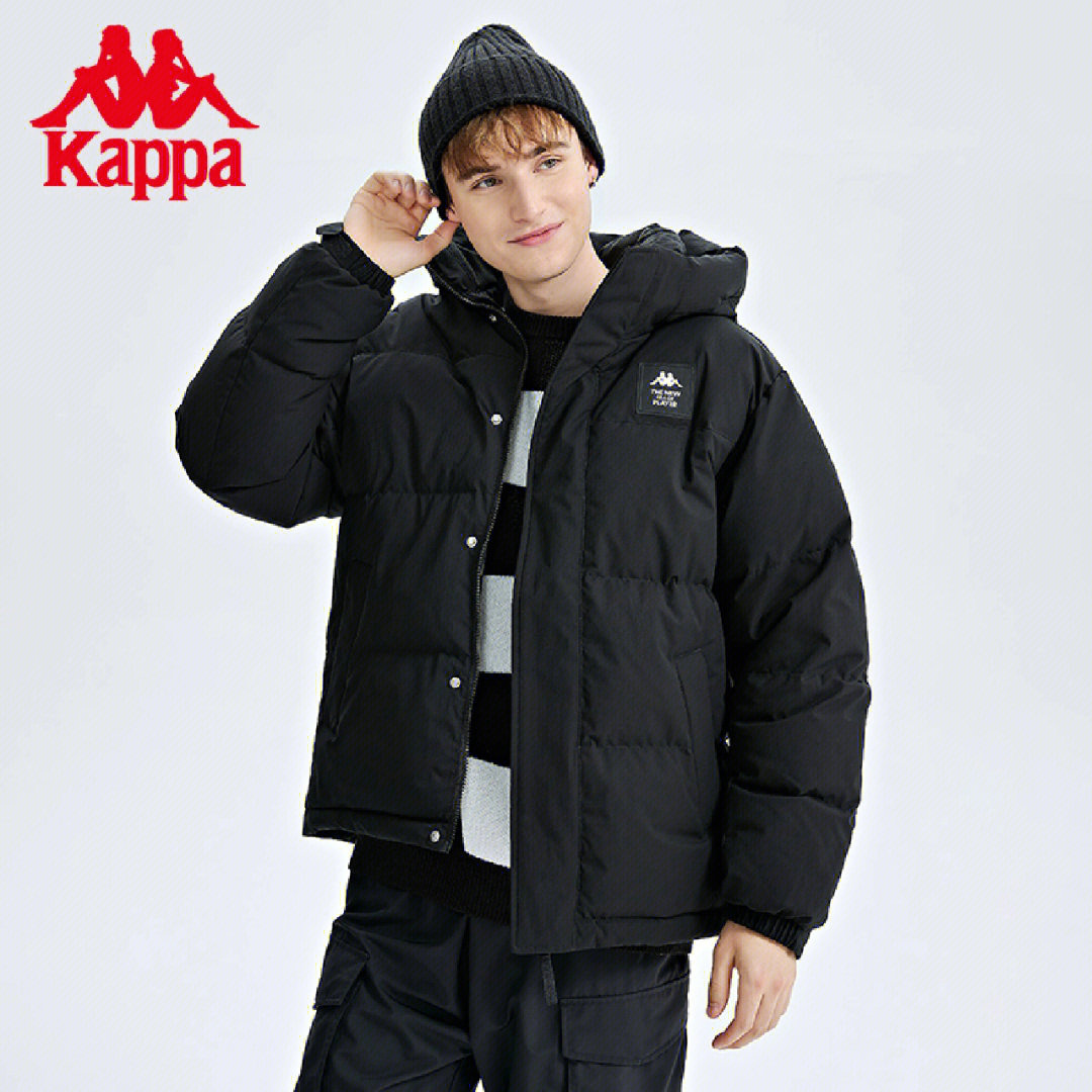 kappa卡帕拼接羽绒服