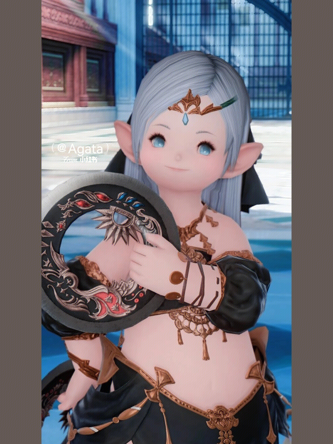 ff14舞者80级校服图片