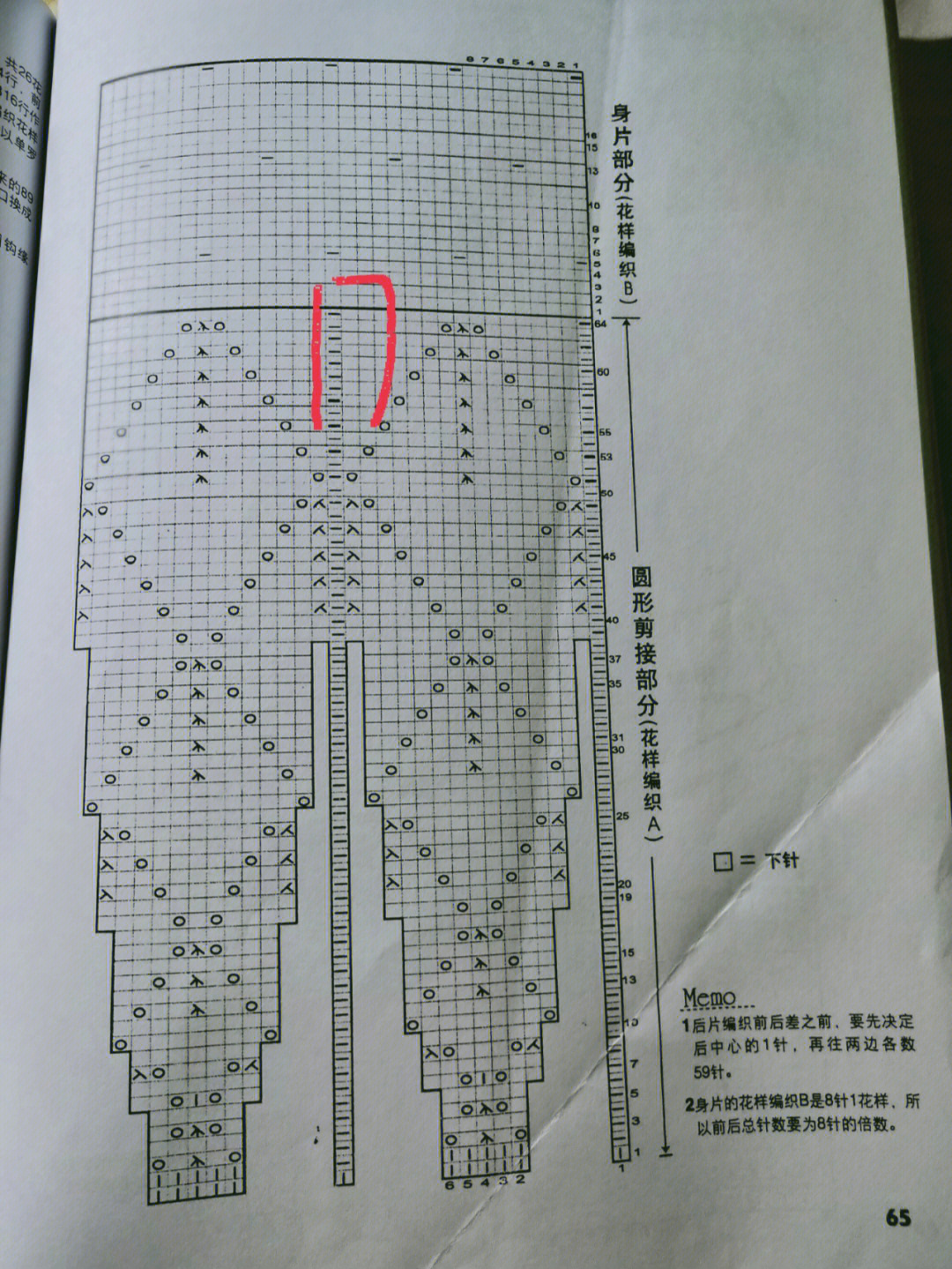 毛衣二上二下收针法图片