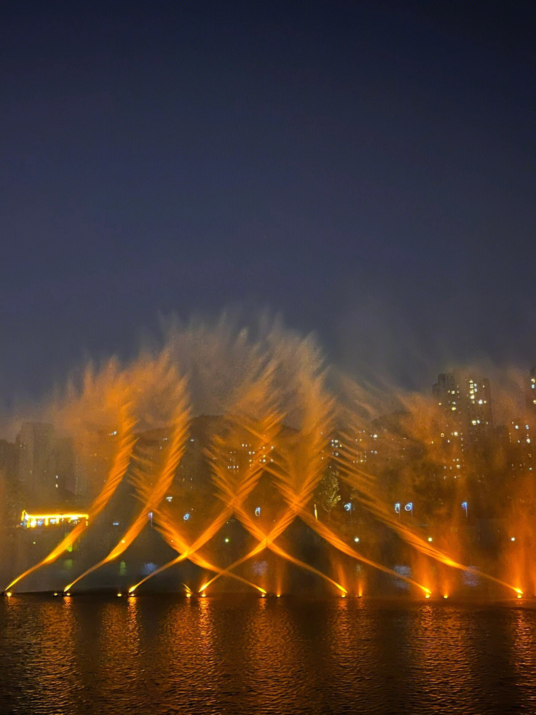 长沙梅溪湖夜景图片图片