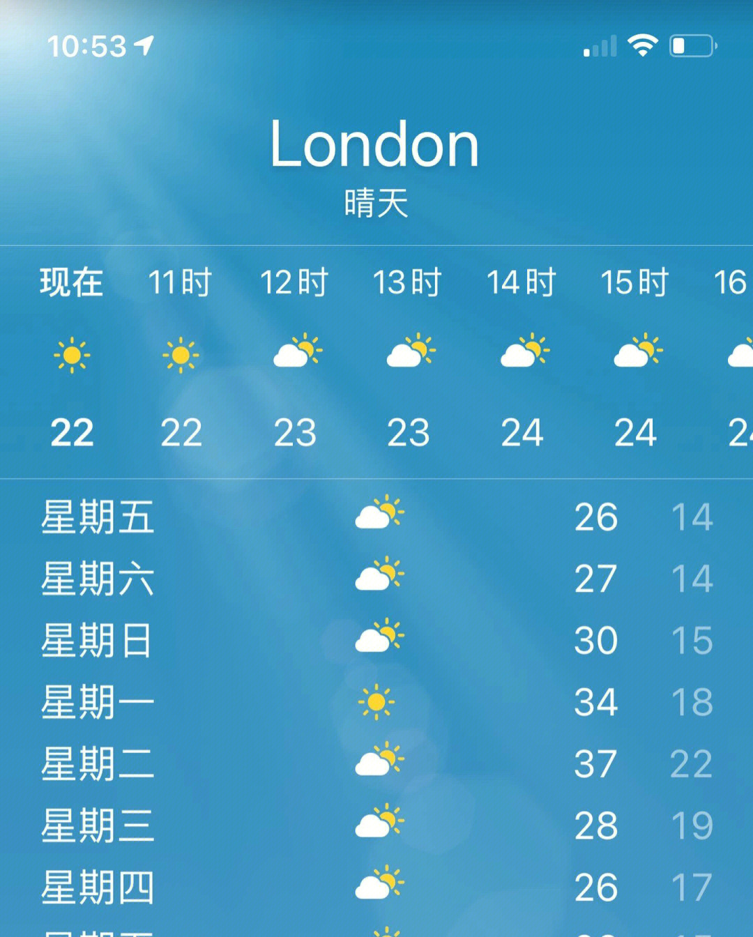 就问伦敦的温度可以多疯狂