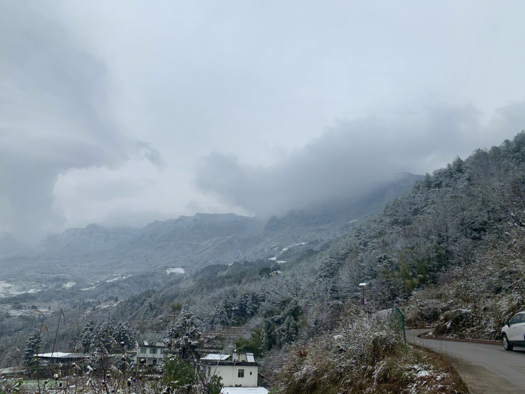 重庆下雪了另辟蹊径耍雪路没人的