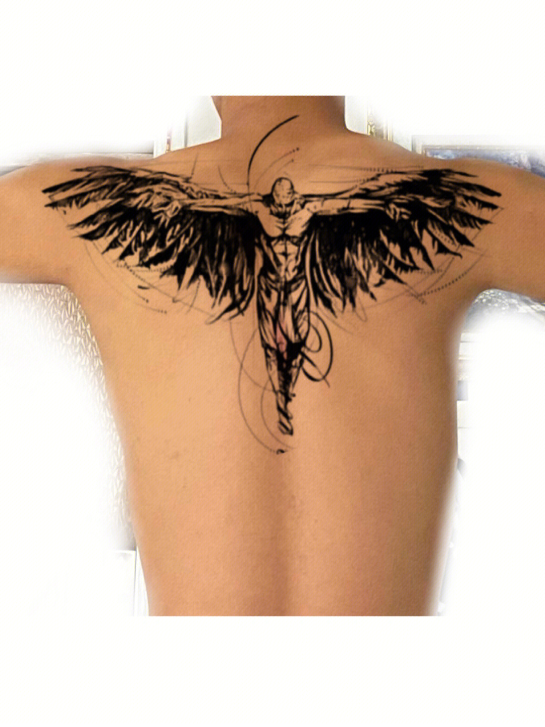 天使纹身寓意图片
