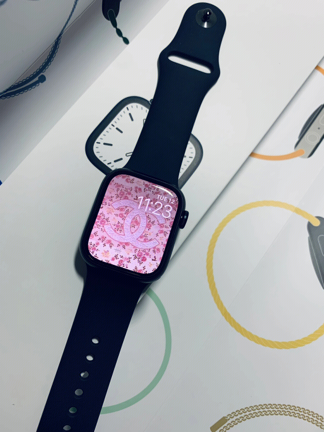 被各种壁纸和表盘种草入手的iwatch,真像小天才,也真香#applewatch