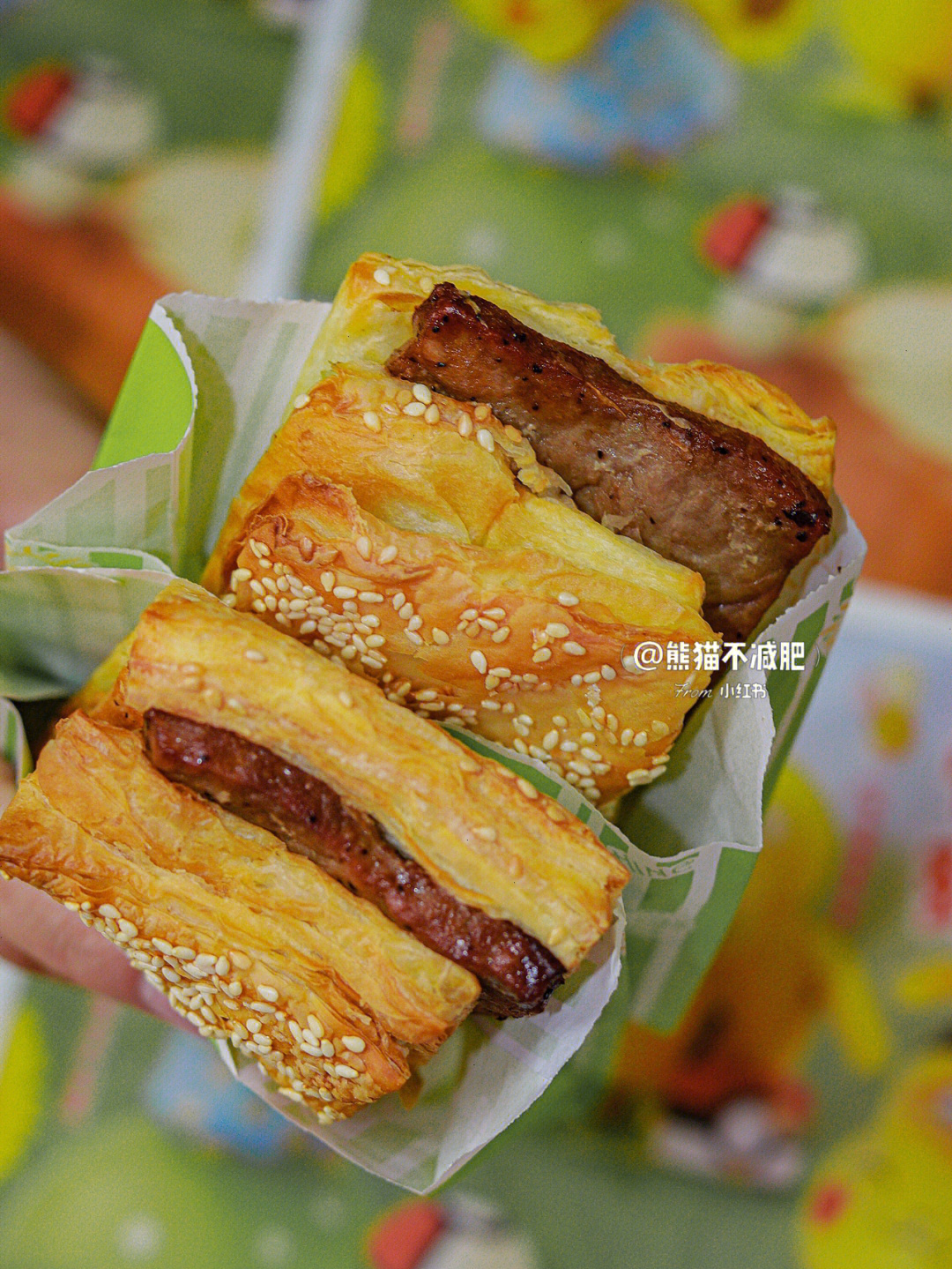 肯德基早饭法风烧饼图片