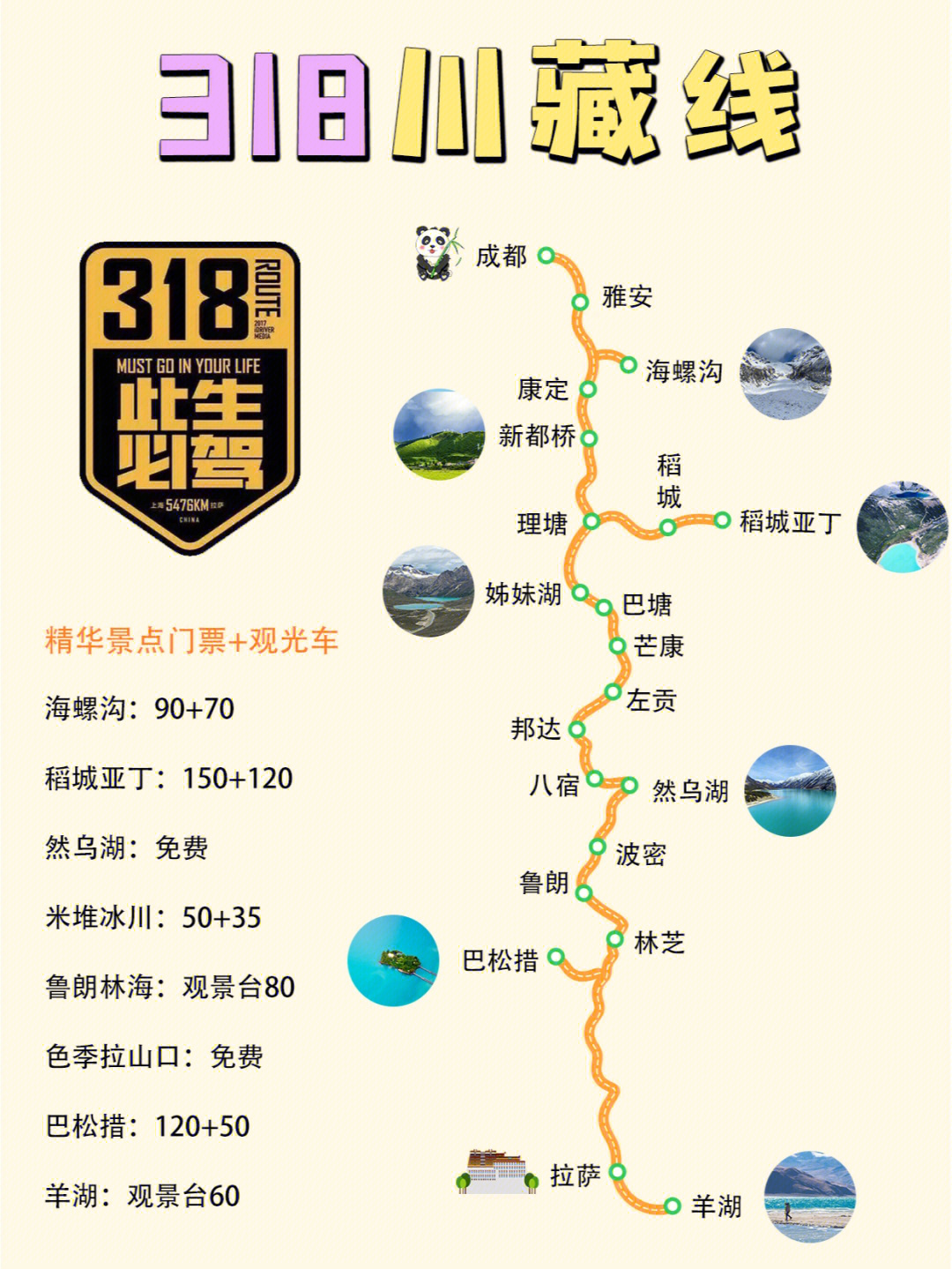 海螺沟观光车路线图图片