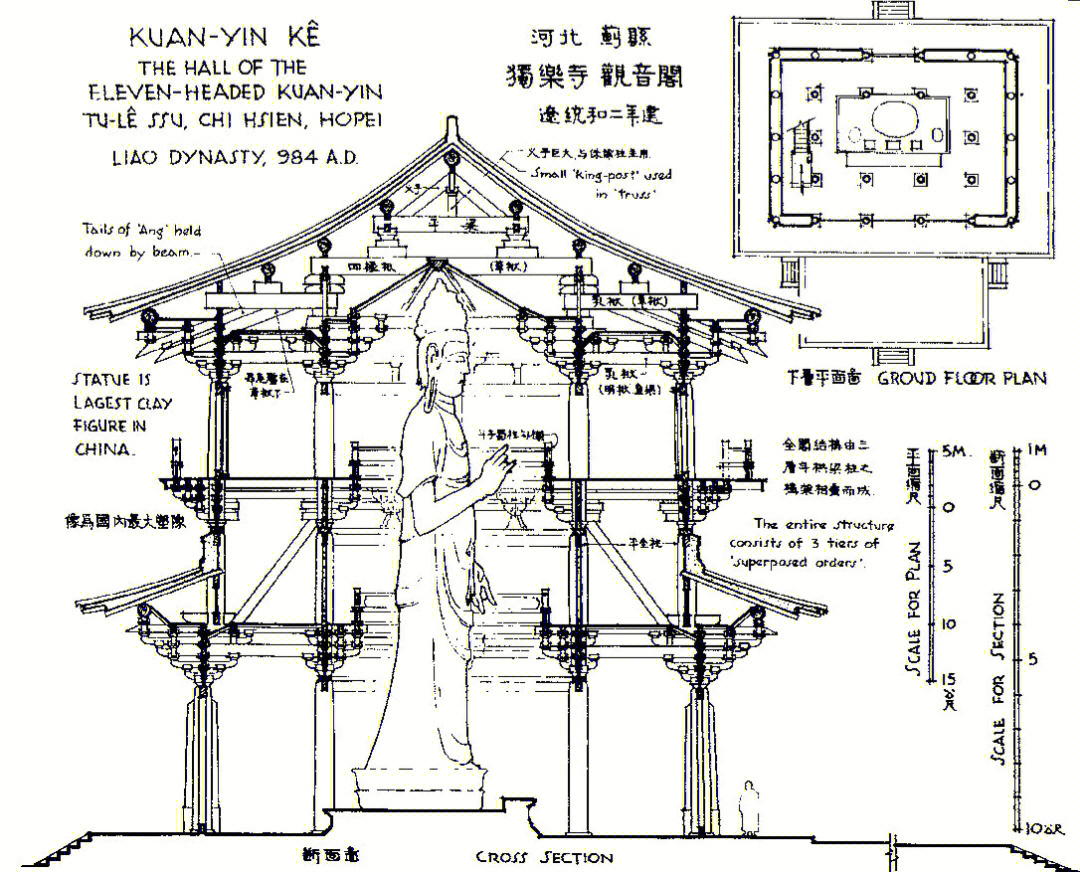 梁思成的建筑手稿有多惊艳