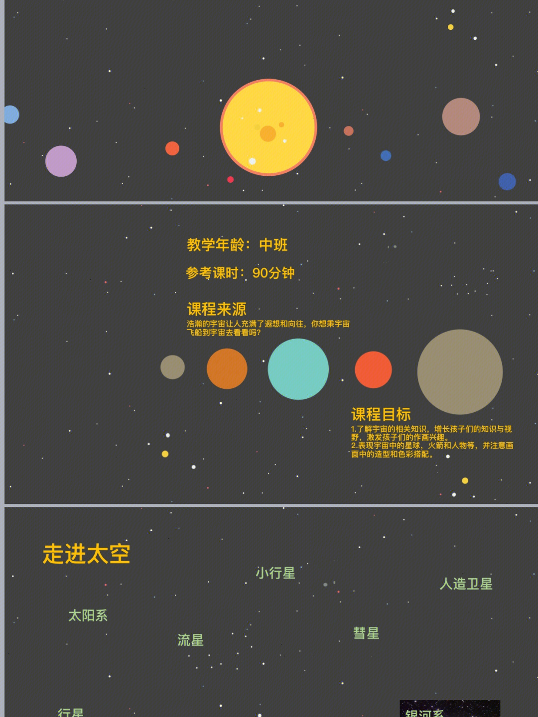 关于太空的创意名称图片