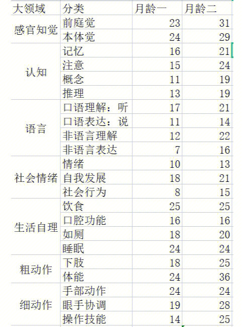 双溪评估表图片