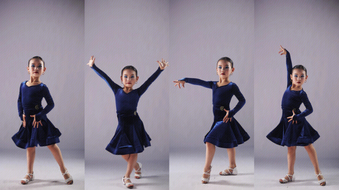 儿童舞蹈艺术照配文字图片