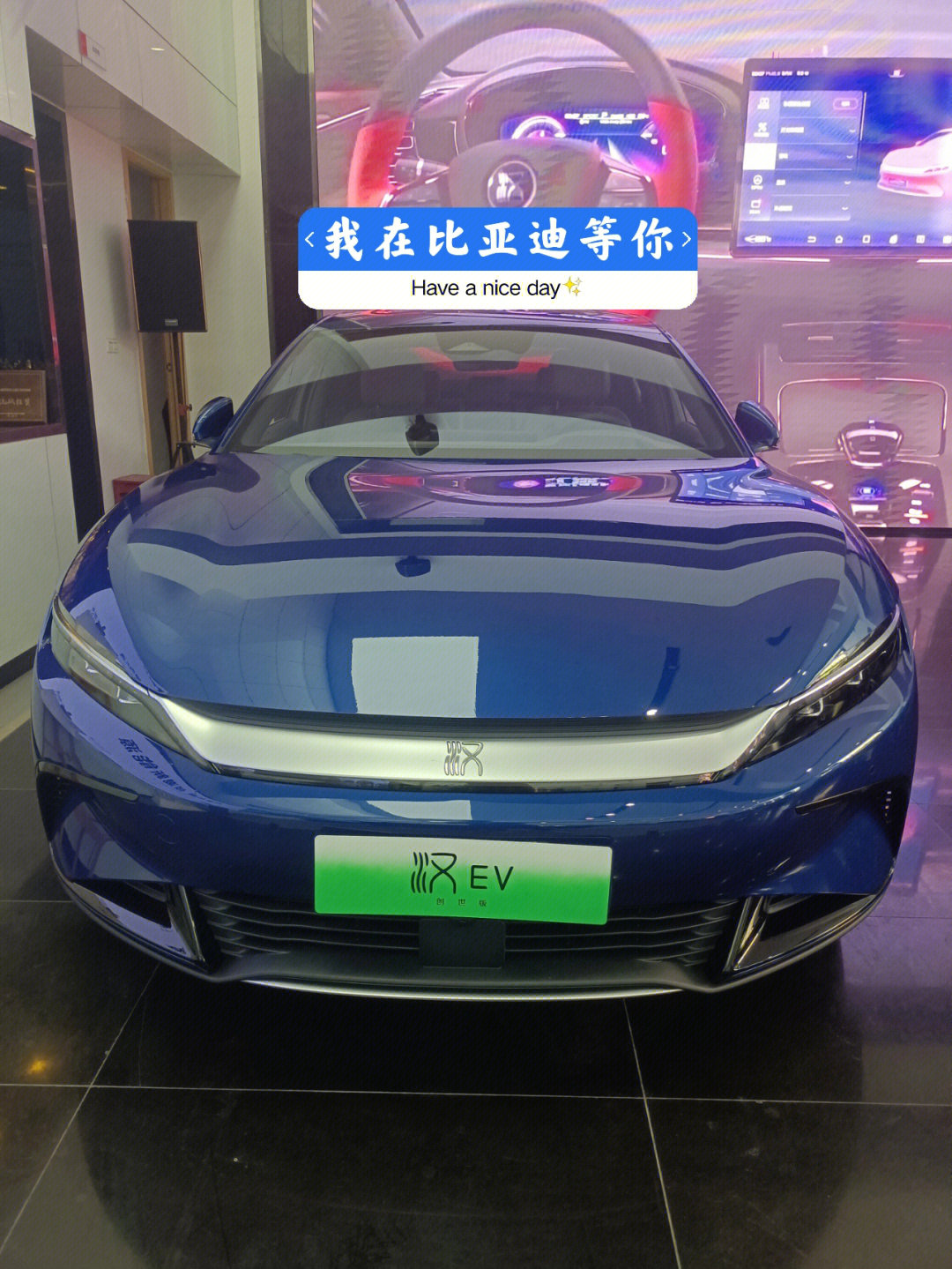 比亚迪汉ev新能源汽车