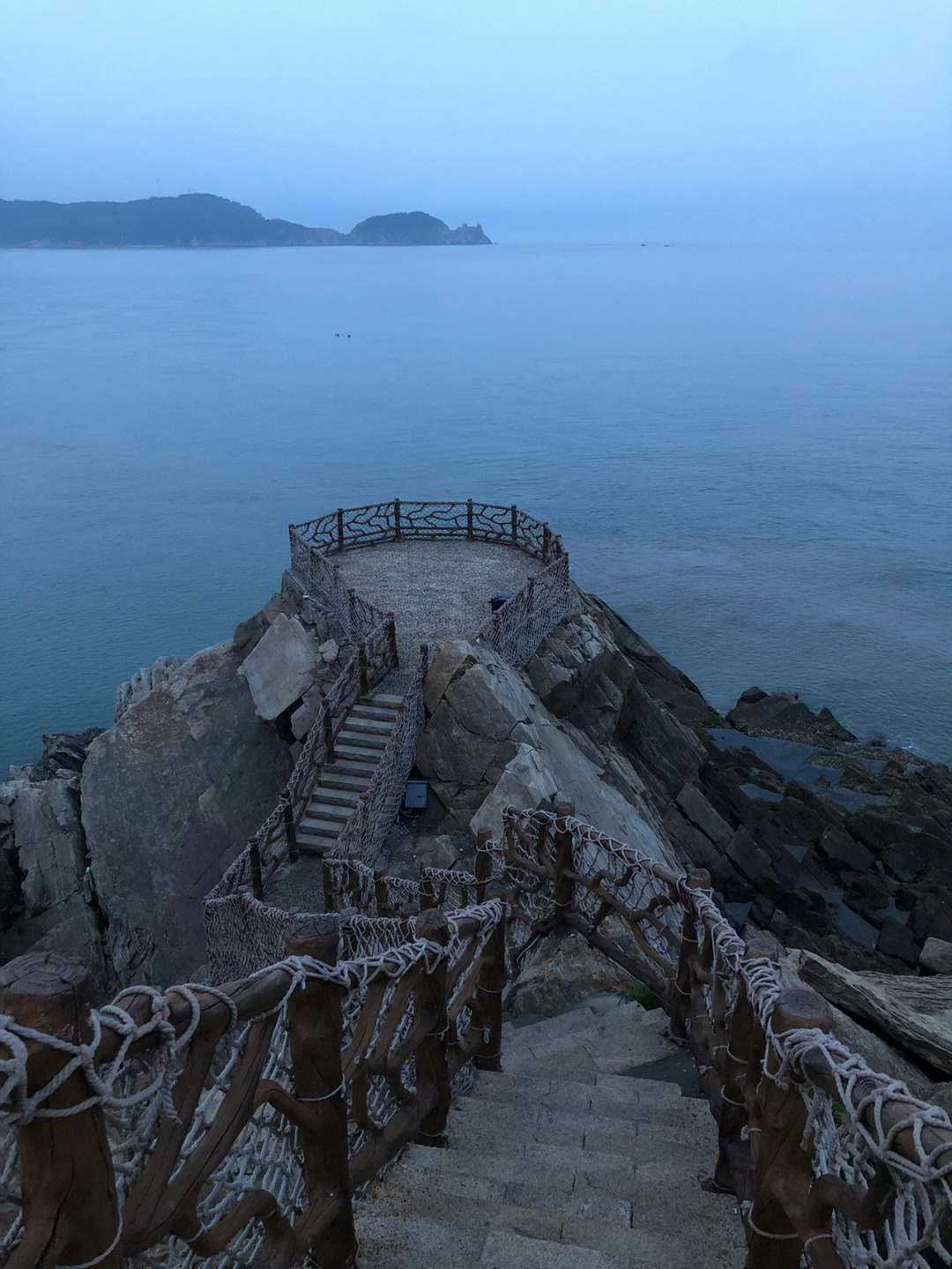 威海猫头山日出图片