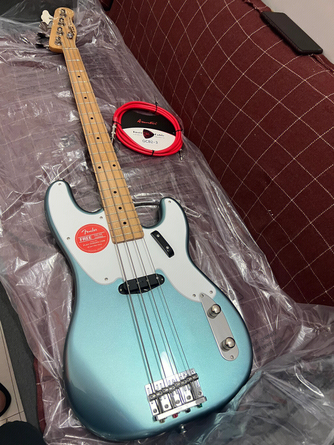 来小红书之后的变化#笔记灵感 squier cv50s 贝斯 pbass,有喜欢