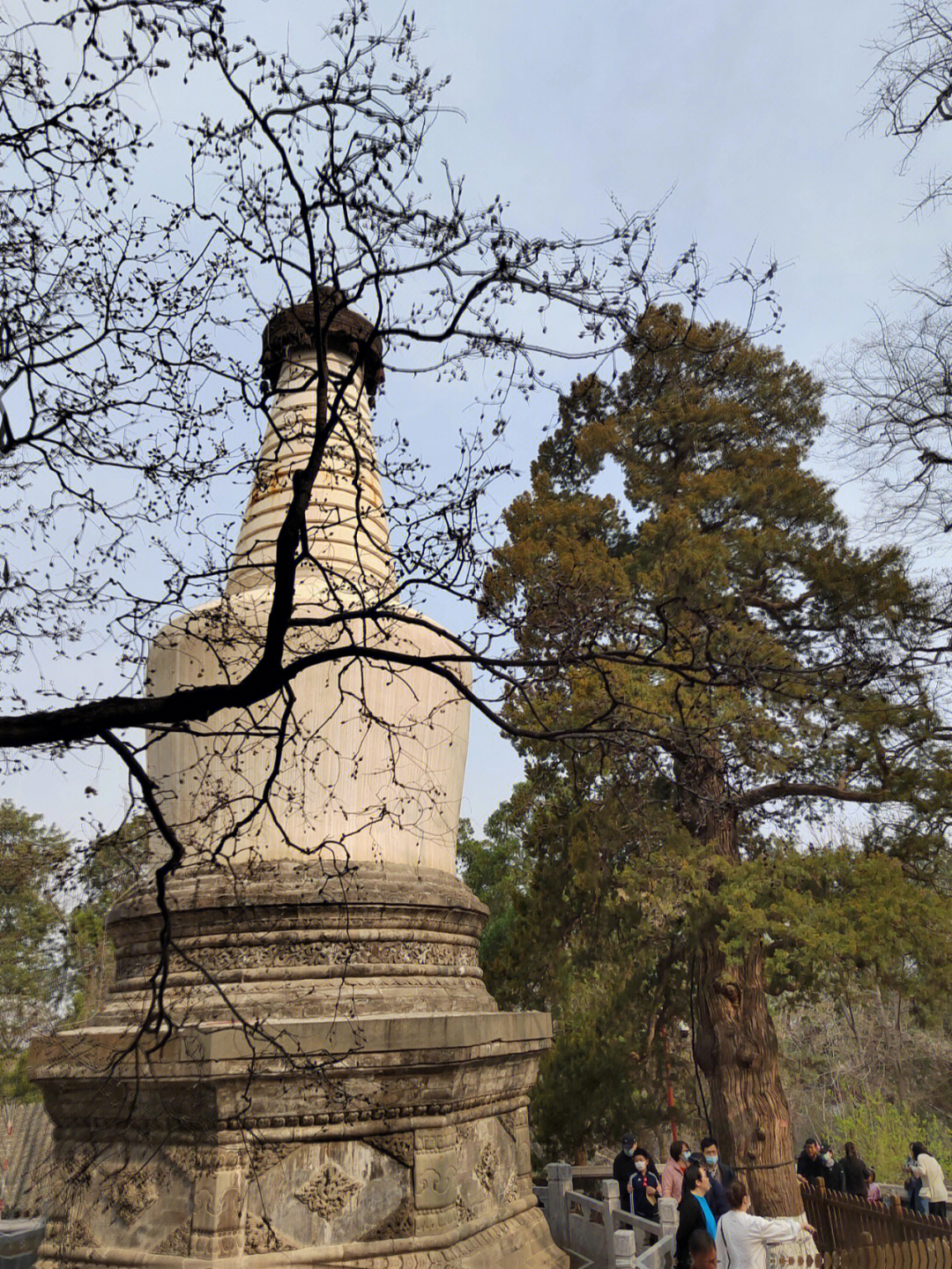 北京大觉寺航拍图片