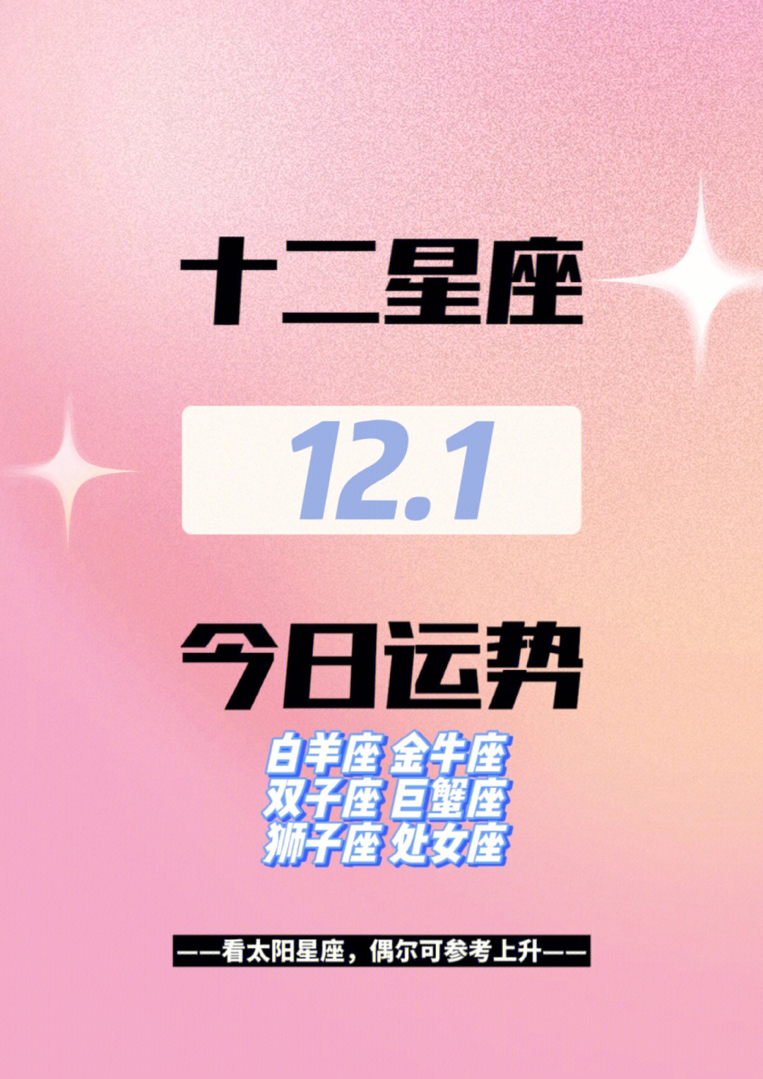 1一12月是什么星座图片