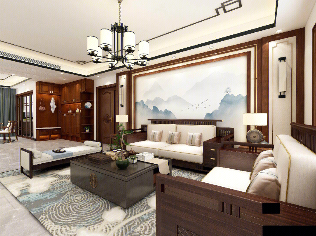 独特的东风美学#新中式风格的家#装修风格#设计#室内设计
