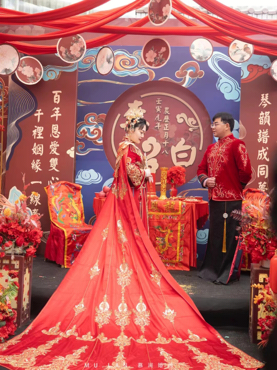 中式婚礼最美不过中国红