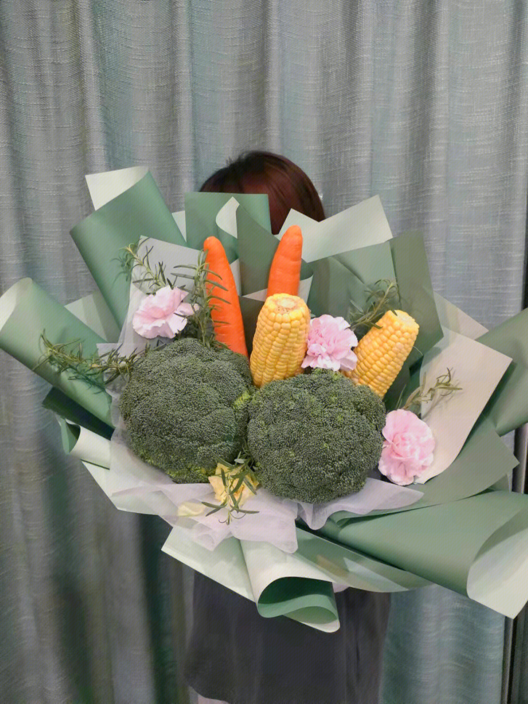 蔬菜花束图片制作方法图片