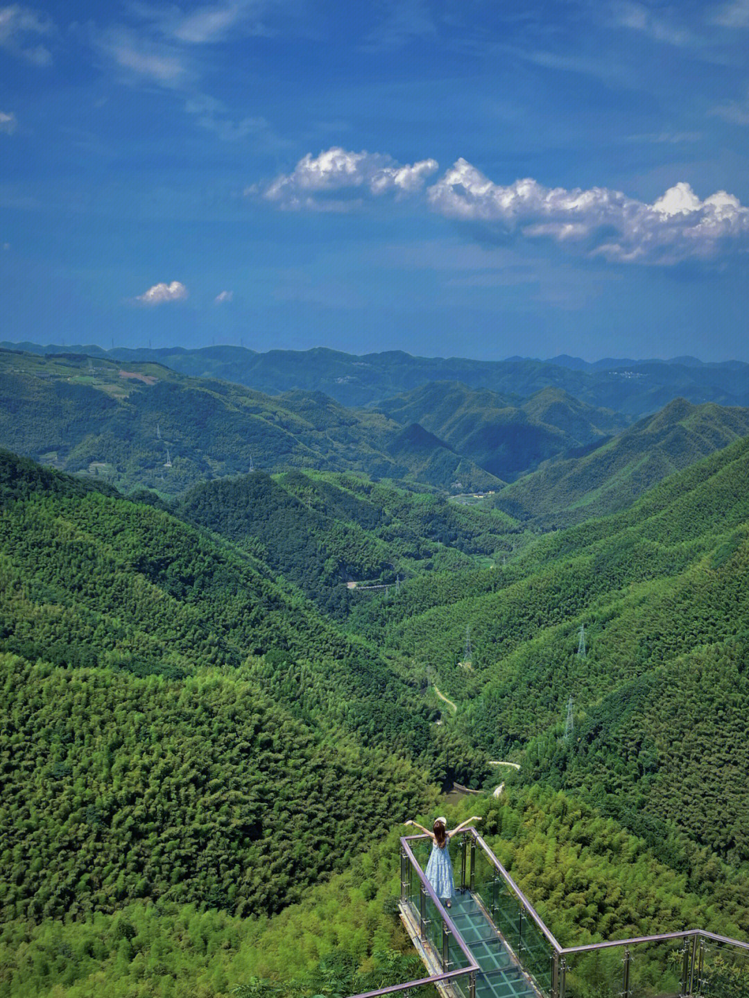 余姚白鹿狮峰观景台打卡成功