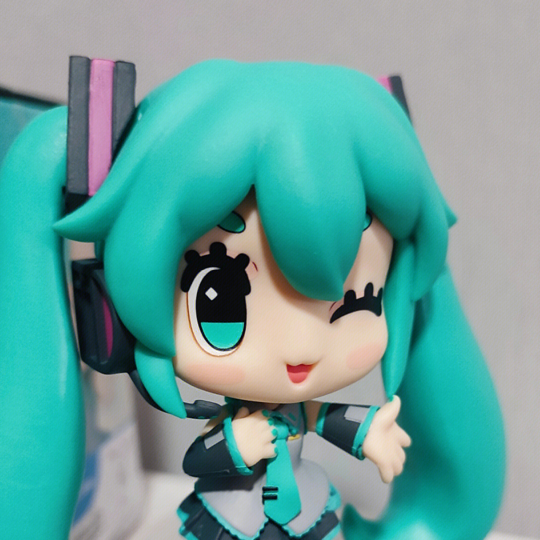 初音sega世嘉chubby初音未来q版景品实拍