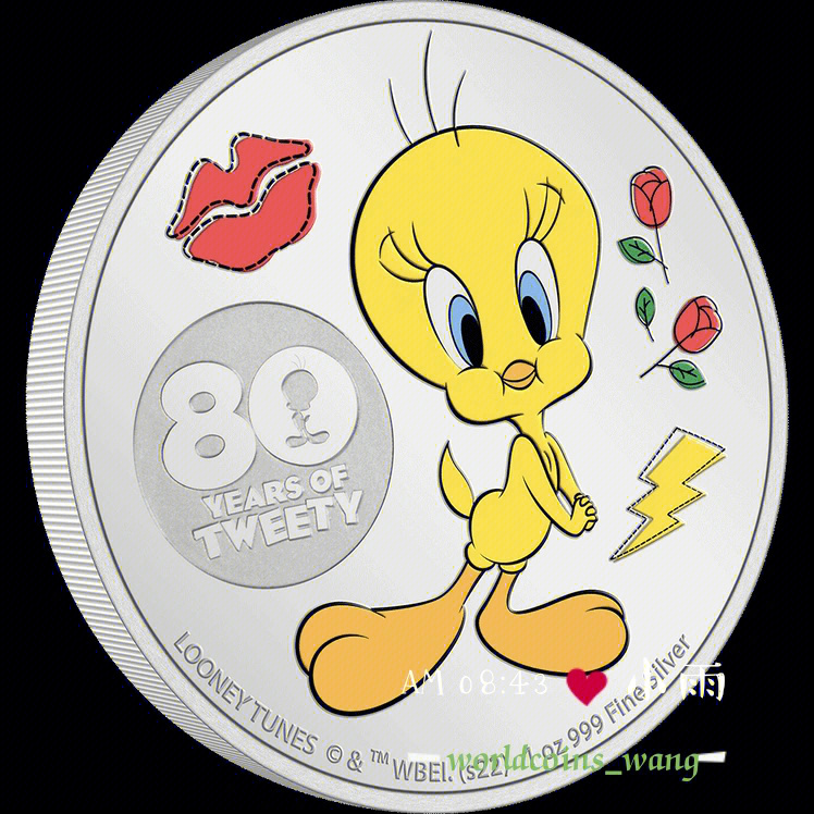 可爱的崔弟#tweety#迪士尼崔弟(tweetybird,又译为翠儿,翠迪