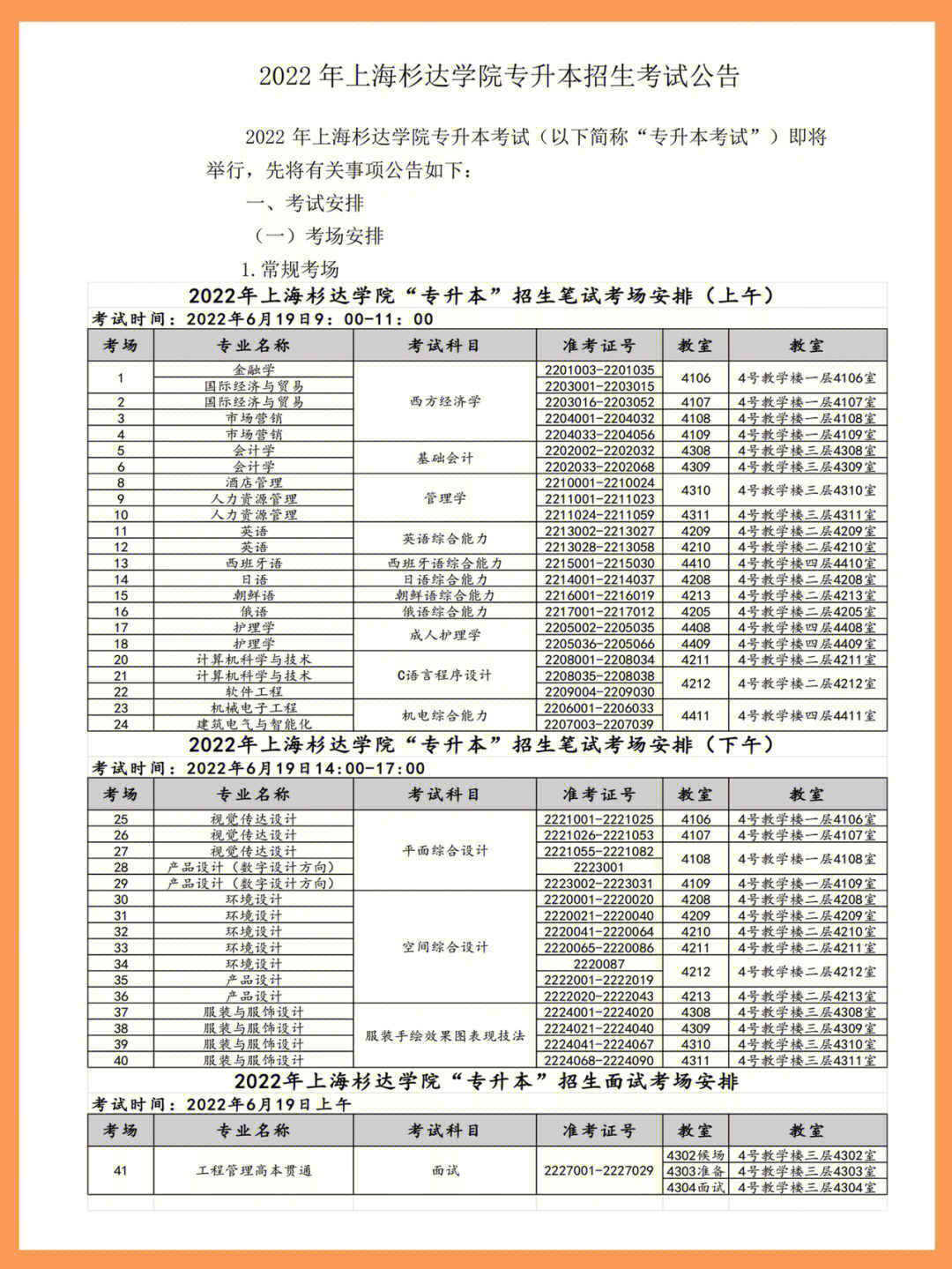 上海杉达学院春季招生图片