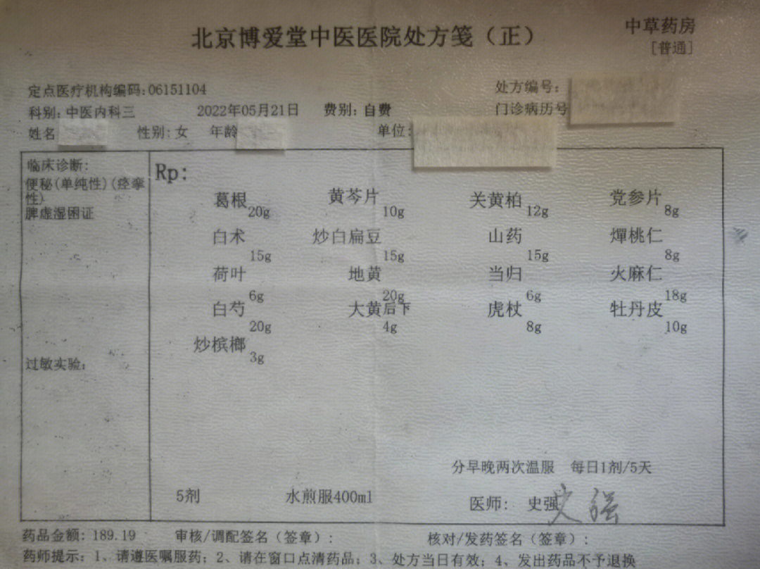 痤疮中药方子图片