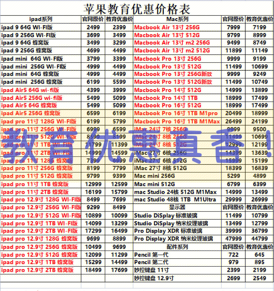 苹果教育优惠时间图片