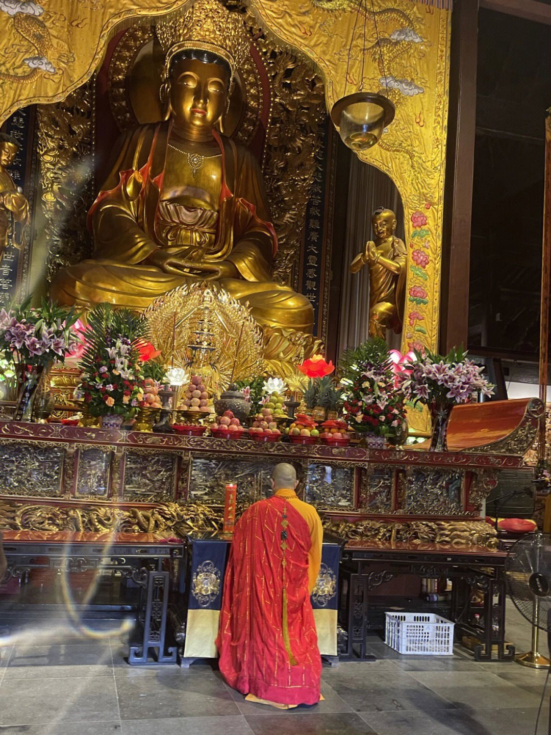 普陀山法雨寺住持图片