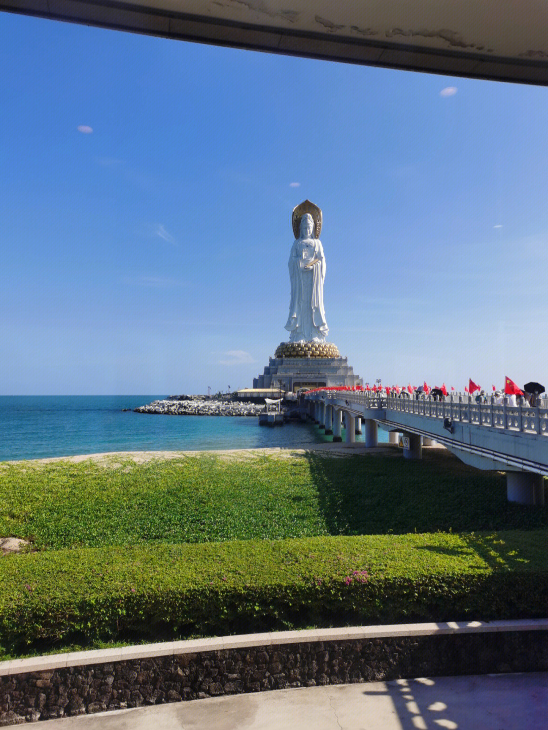 武汉莲华寺观音岛图片