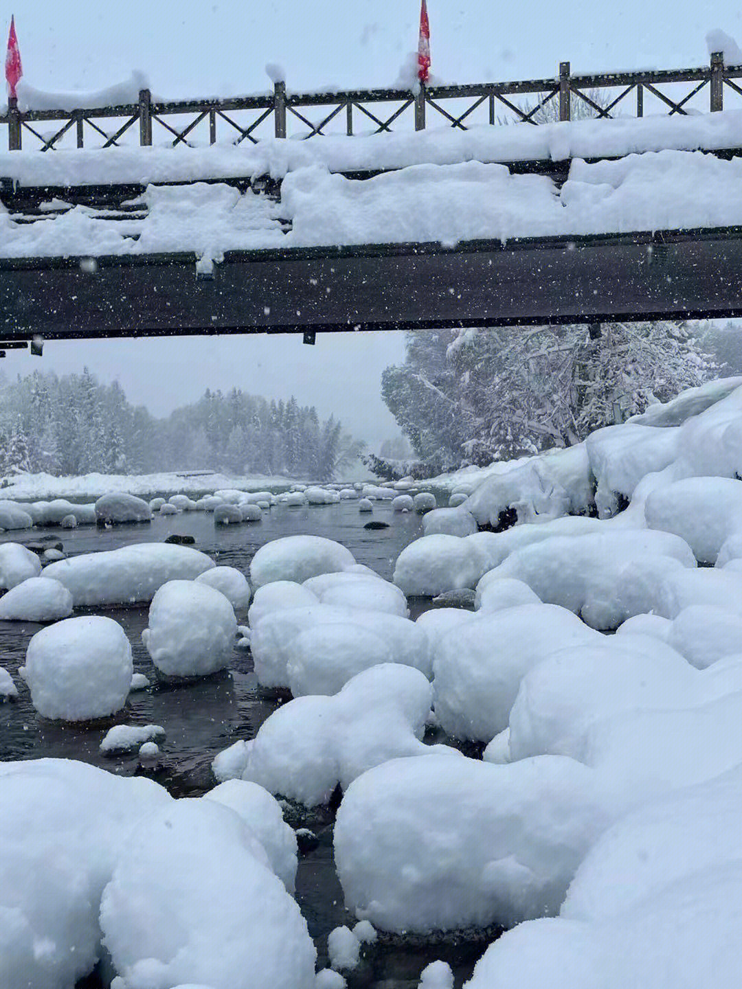 可可托海的大雪