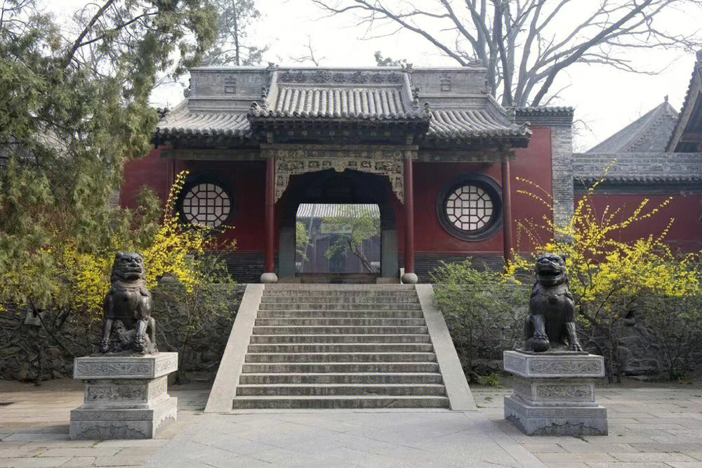 孙悟空变山神庙图片