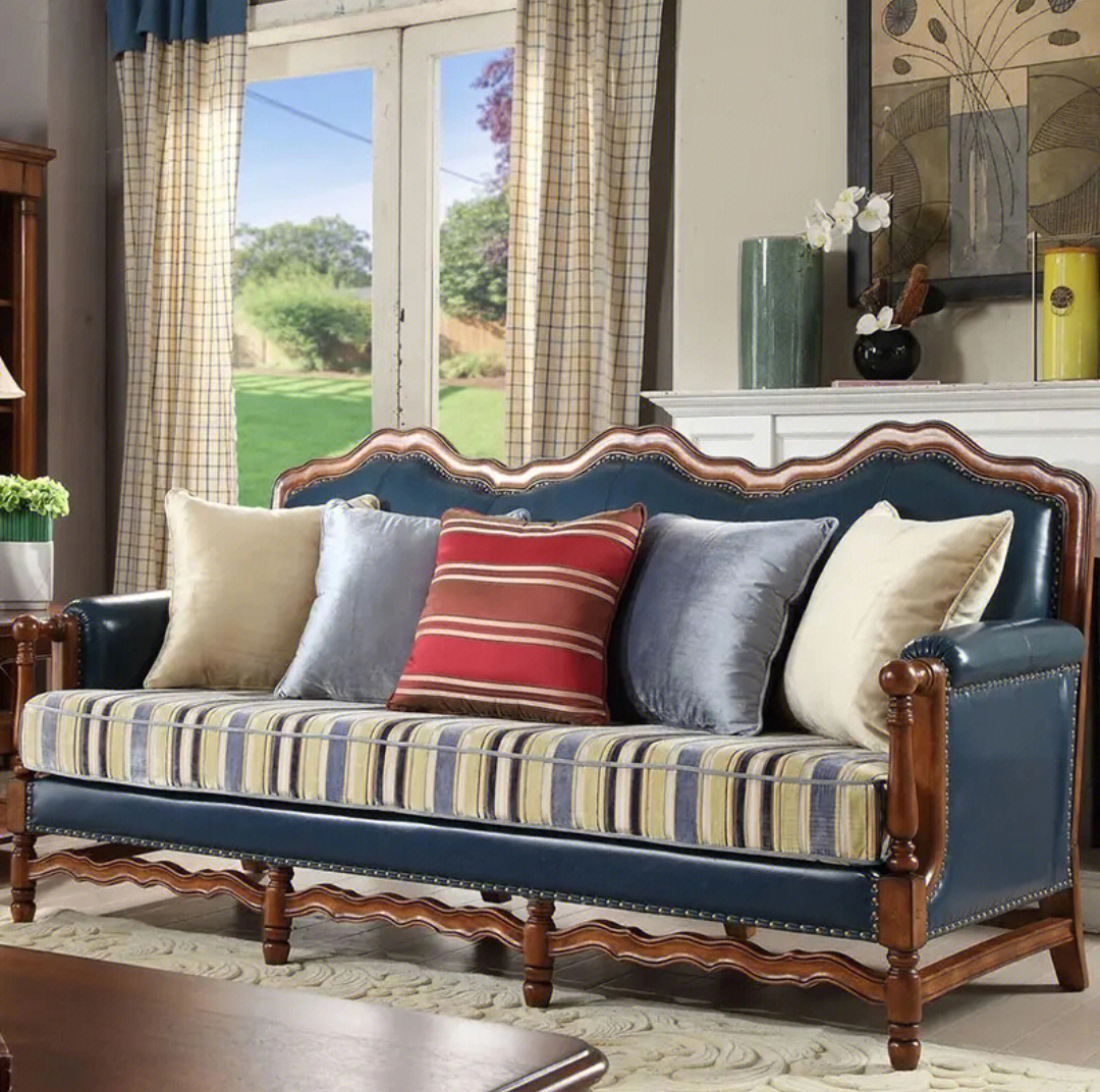 给家人们分享一下,简约经典美式沙发