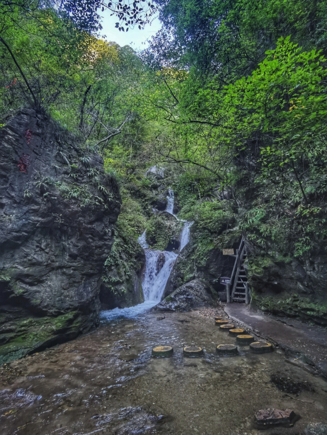 河南重渡沟风景区图片