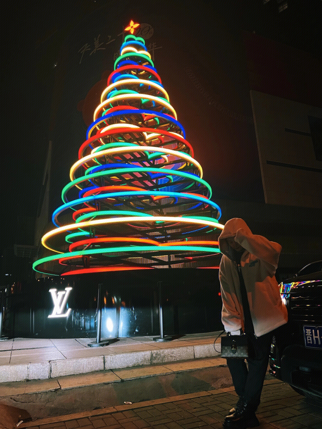 lv圣诞树 上海图片