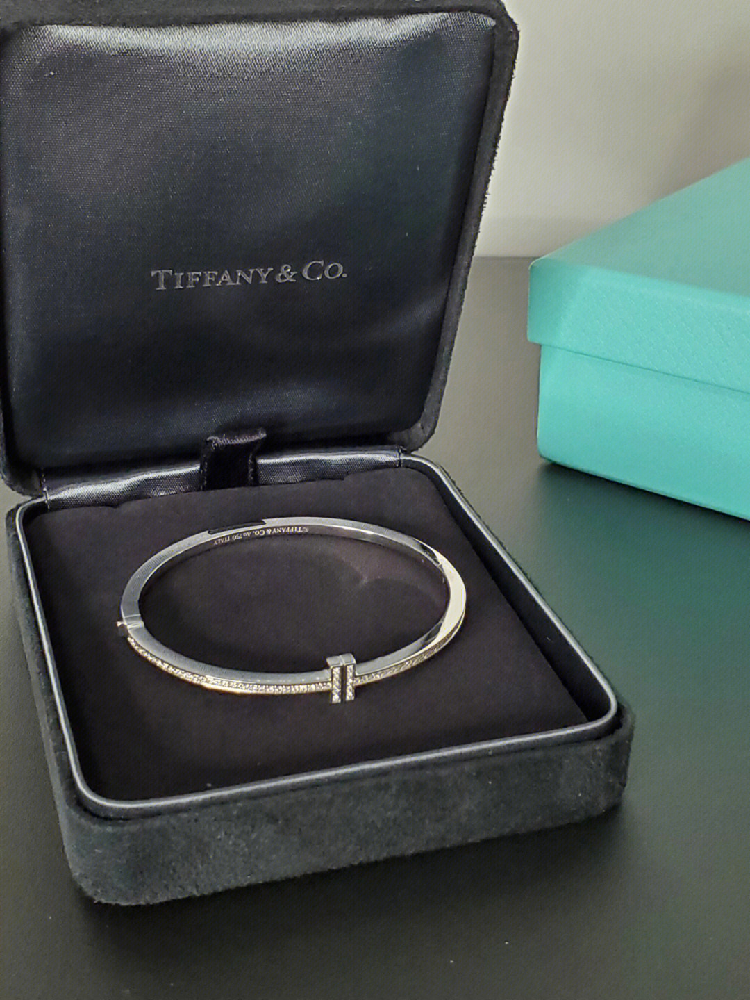 tiffany铂金手镯图片