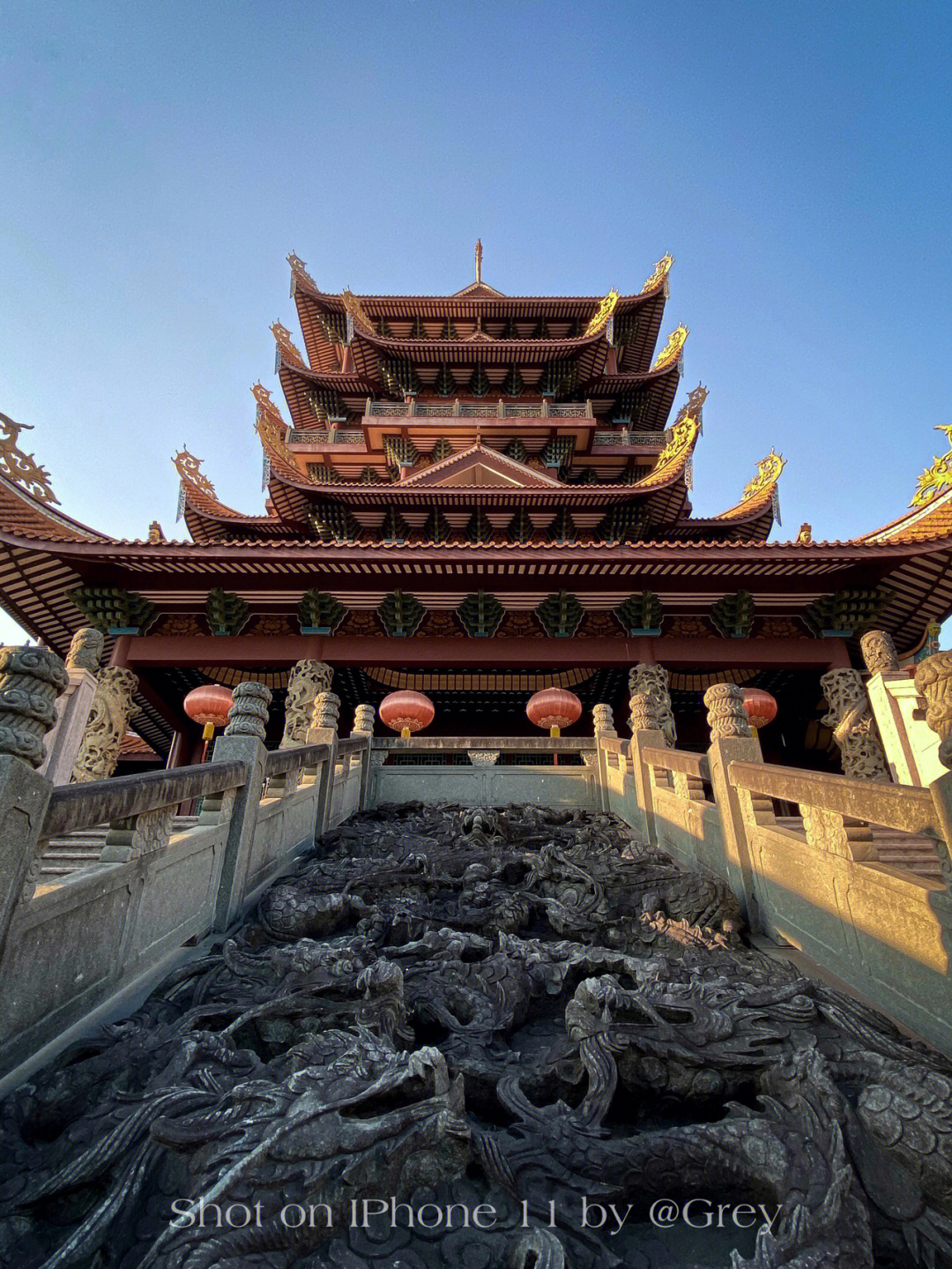 福州旅游拍照极美寺庙西禅古寺