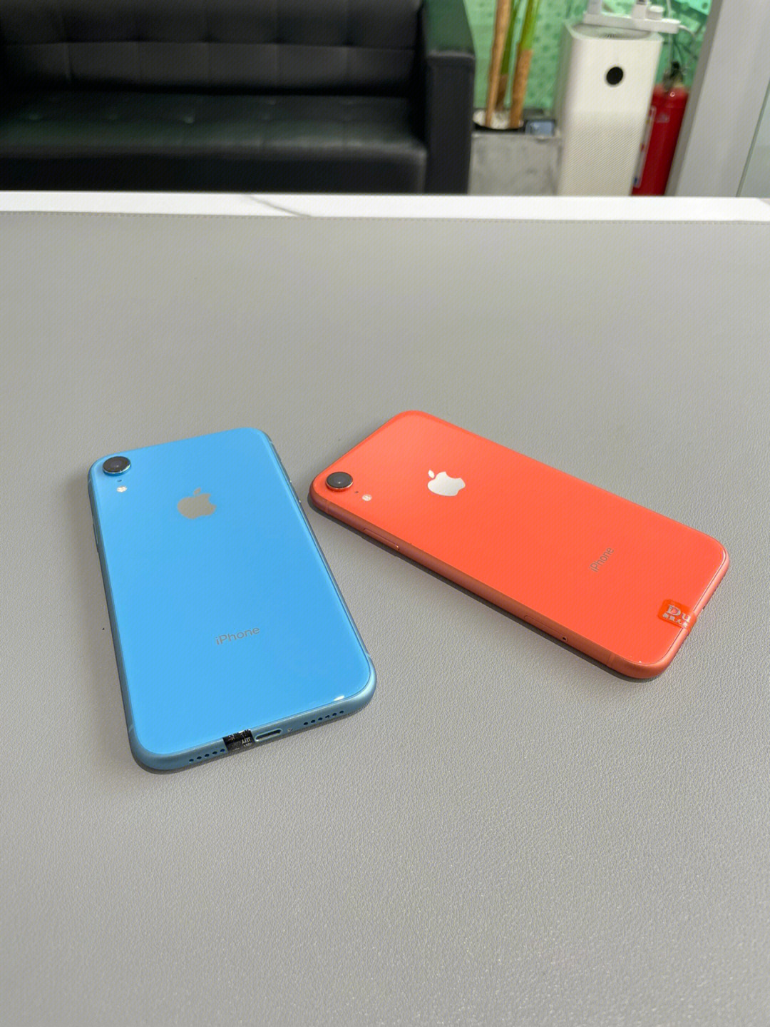 苹果xr128g橙蓝