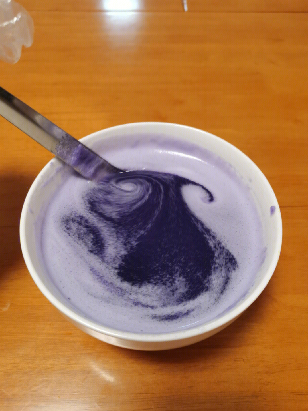 紫甘蓝变色实验记录表图片